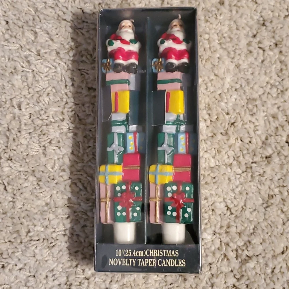 Christmas Taper Candles